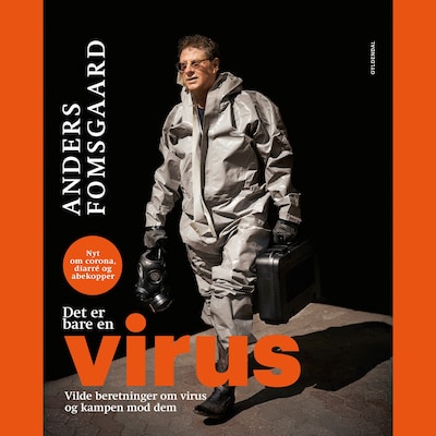 Det er bare en virus – omslag til lydbogen af Anders Fomsgaard