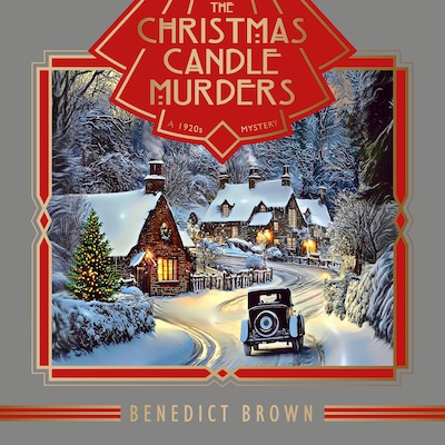 The Christmas Candle Murders – okładka audiobooka, autor Benedict Brown