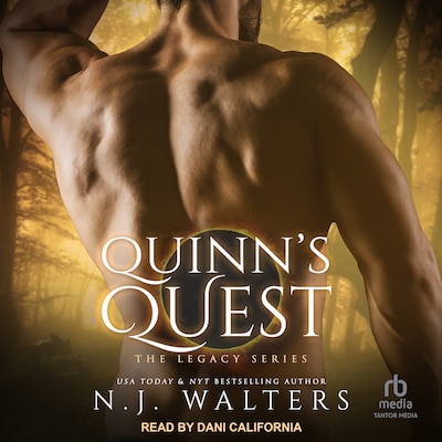 Quinn's Quest – omslag til lydbogen af N.J. Walters