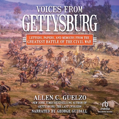 Voices from Gettysburg – omslag til lydbogen af Allen C. Guelzo
