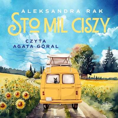 Sto mil ciszy – okładka audiobooka, autor Rak Aleksandra