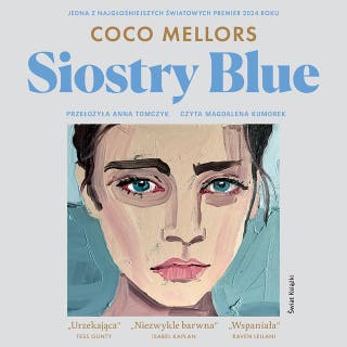 Siostry Blue – okładka audiobooka, autor Coco Mellors
