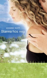 Stanna hos mig – omslag till ljudboken av Jeannie Watt