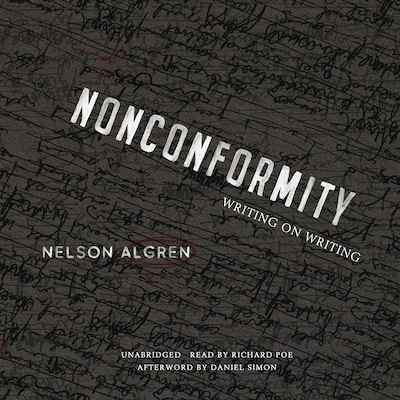 Nonconformity – omslag til lydbogen af Nelson Algren