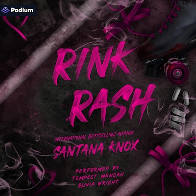 Rink Rash – omslag til lydbogen af Santana Knox