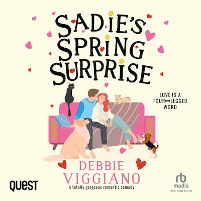 Sadie's Spring Surprise – omslag til lydbogen af Debbie Viggiano