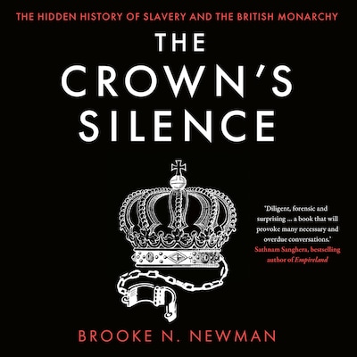 The Crown’s Silence – omslag til lydbogen af Brooke Newman