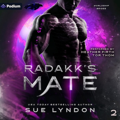 Radakk's Mate – omslag til lydbogen af Sue Lyndon