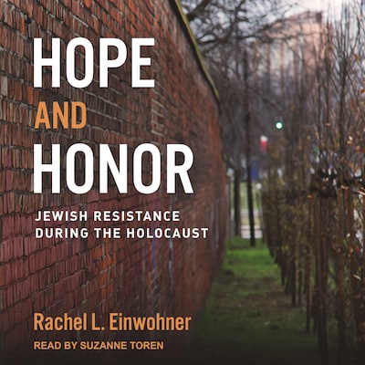 Hope and Honor – omslag til lydbogen af Rachel L. Einwohner