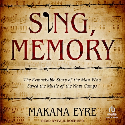 Sing, Memory – omslag til lydbogen af Makana Eyre