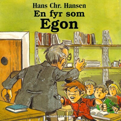 En fyr som Egon – omslag til lydbogen af Hans Christian Hansen
