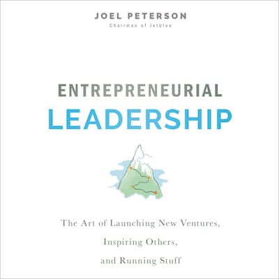 Entrepreneurial Leadership – omslag til lydbogen af Joel Peterson