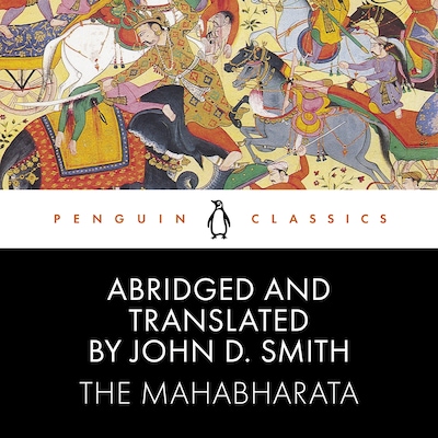 The Mahabharata – omslag til lydbogen af Vyasa