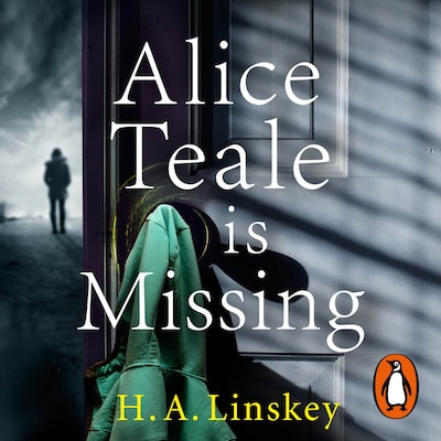 Alice Teale is Missing – omslag til lydbogen af H. A. Linskey