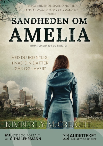 Sandheden om Amelia – omslag til lydbogen af Kimberly McCreight