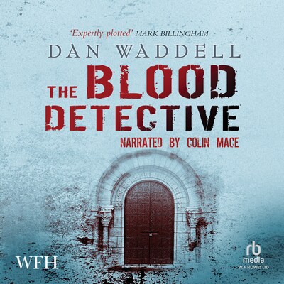 The Blood Detective – omslag til lydbogen af Dan Waddell