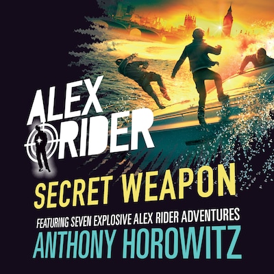 Alex Rider: Secret Weapon – omslag til lydbogen af Anthony Horowitz