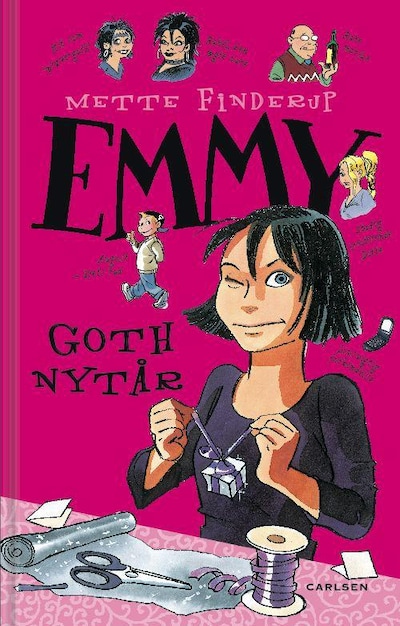 Emmy 5 - Goth Nytår – omslag til lydbogen af Mette Finderup