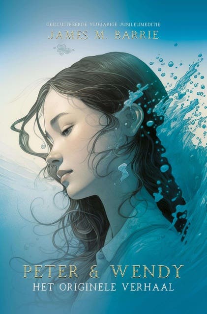 Peter & Wendy: Het originele verhaal – omslag van het luisterboek van Dimitri Balcaen,J. M. Barrie