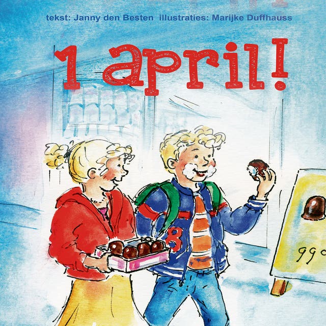 1 April! – omslag van het luisterboek van Janny den Besten