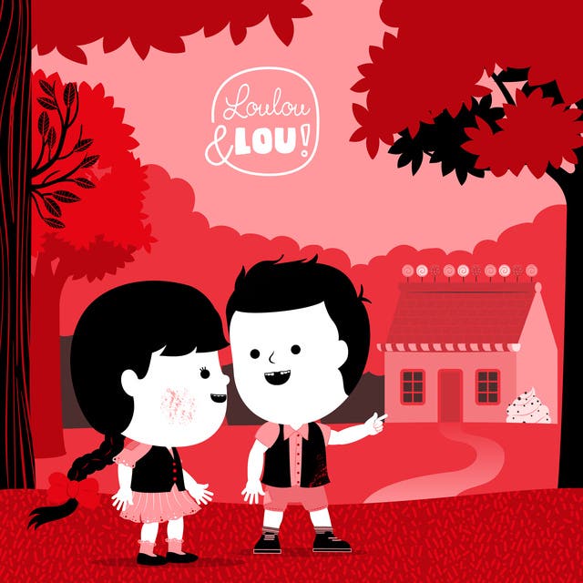 Hans & Grietje – omslag van het luisterboek van Luisterverhalen Loulou en Lou