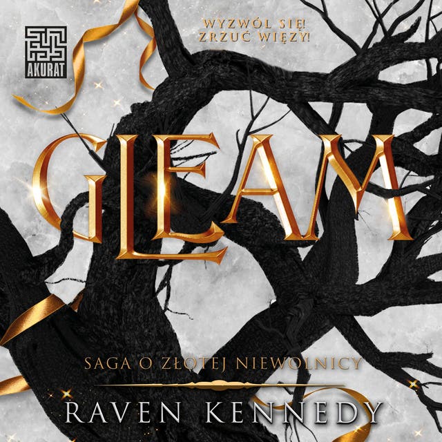 Gleam – okładka audiobooka, autor Raven Kennedy