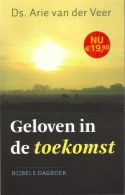 Geloven in de toekomst – omslag van het luisterboek van Arie van der Veer