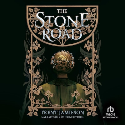 The Stone Road – omslag til lydbogen af Trent Jamieson