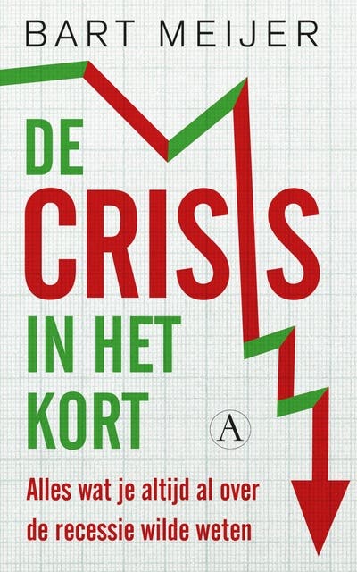 De crisis in het kort: alles wat je altijd al over de recessie wilde weten – omslag van het luisterboek van Bart Meijer
