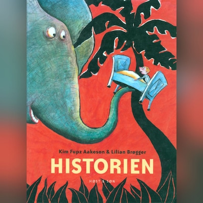 Historien – omslag til lydbogen af Kim Fupz Aakeson