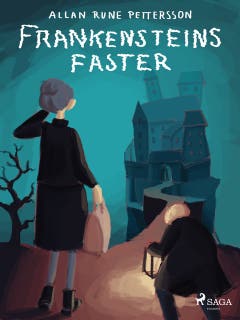 Frankensteins faster – omslag till ljudboken av Allan Rune Pettersson