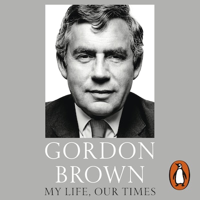 My Life, Our Times – omslag til lydbogen af Gordon Brown
