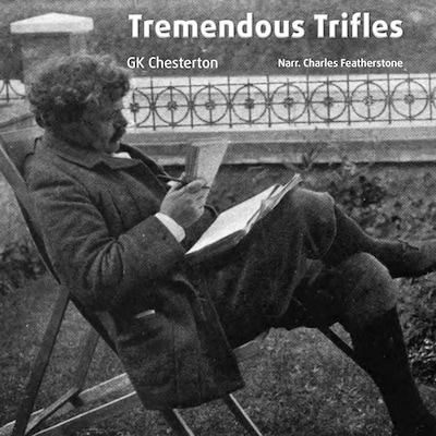 Tremendous Trifles – omslag til lydbogen af GK Chesterton