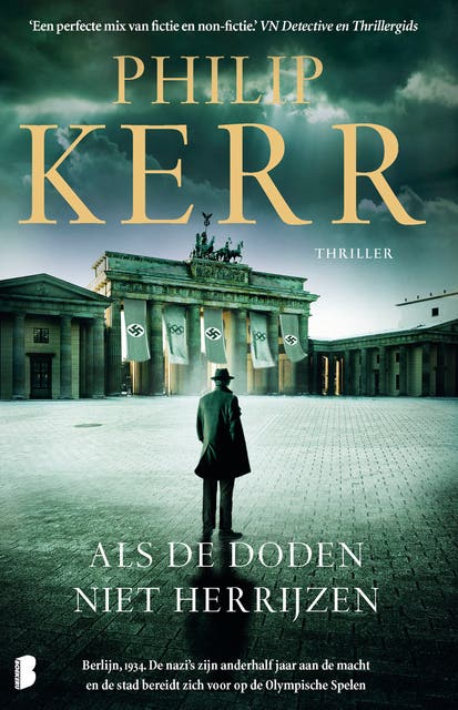 Als de doden niet herrijzen – omslag van het luisterboek van Philip Kerr