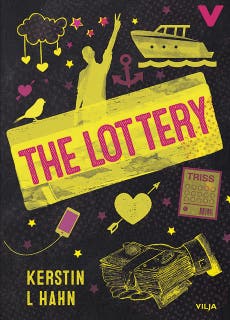 The Lottery – omslag till ljudboken av Kerstin L Hahn