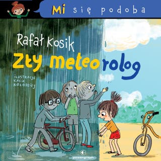 Mi się podoba. Zły Meteorolog – okładka audiobooka, autor Rafał Kosik
