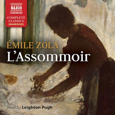 L'Assommoir [The Drinking Den] – omslag til lydbogen af Émile Zola