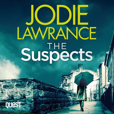 The Suspects – omslag til lydbogen af Jodie Lawrance