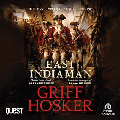 East Indiaman – omslag til lydbogen af Griff Hosker