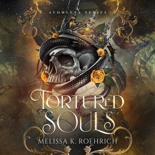 Tortured Souls – omslag till ljudboken av Melissa K. Roehrich