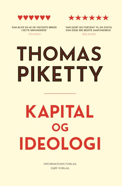 Kapital og ideologi – omslag til lydbogen af Thomas Piketty
