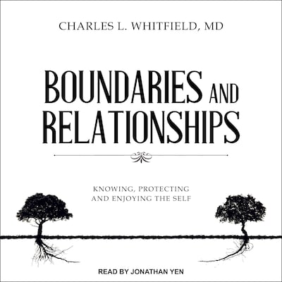 Boundaries and Relationships – omslag til lydbogen af Charles L. Whitfield, MD