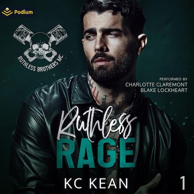 Ruthless Rage – omslag til lydbogen af KC Kean