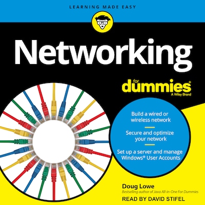 Networking For Dummies – omslag til lydbogen af Doug Lowe