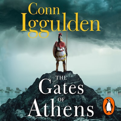 The Gates of Athens – omslag til lydbogen af Conn Iggulden