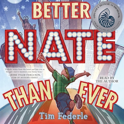 Better Nate Than Ever – omslag til lydbogen af Tim Federle