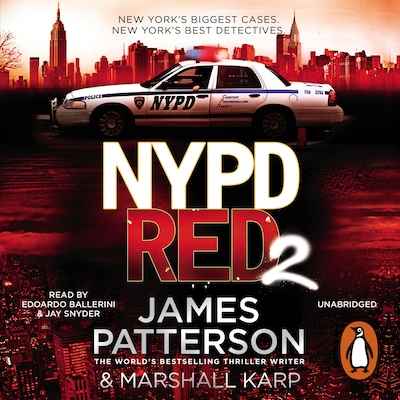NYPD Red 2 – omslag til lydbogen af James Patterson