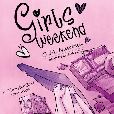 Girls Weekend – omslag til lydbogen af C.M. Nascosta