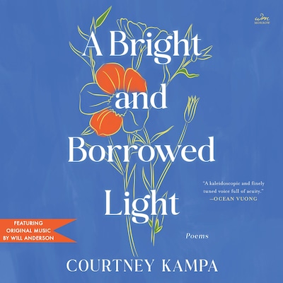 A Bright and Borrowed Light – omslag til lydbogen af Courtney Kampa