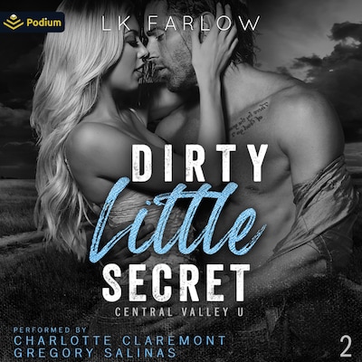 Dirty Little Secret – omslag til lydbogen af LK Farlow